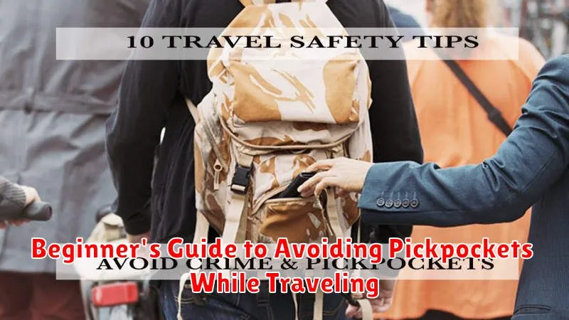 Beginner's Guide to Avoiding Pickpockets While Traveling