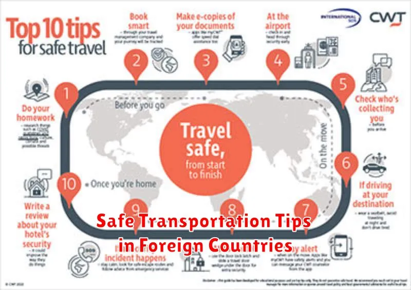Safe Transportation Tips in Foreign Countries