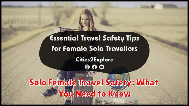 Solo Female Travel Safety: What You Need to Know